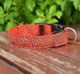 Leopard LED Pup Collar